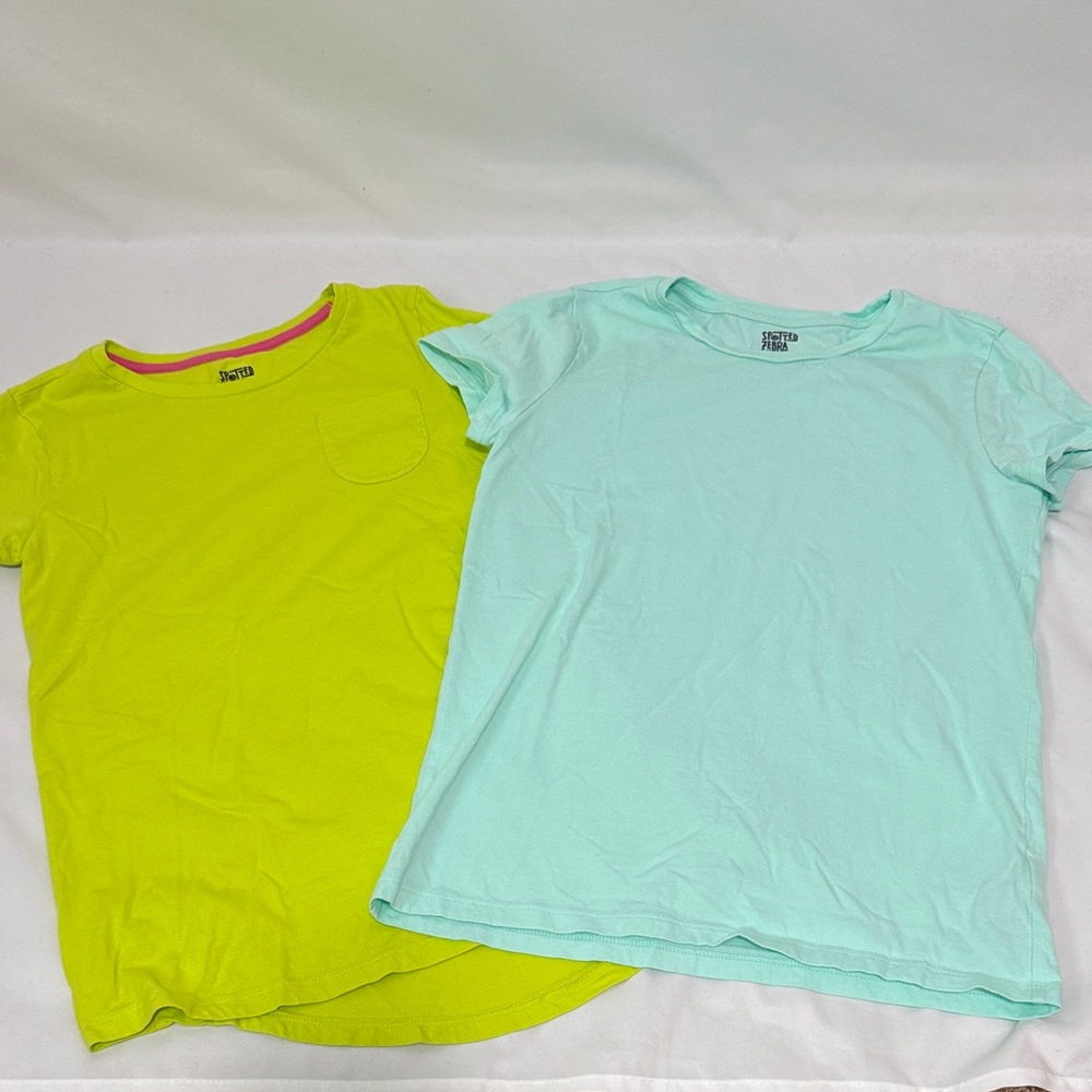 Spotted zebra bundle Bright Yellow and Light Blue T-Shirts
